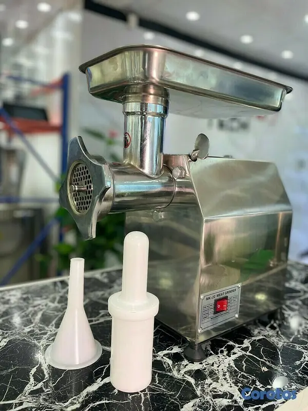 equipos profesionales - Moledora de carne industrial molino de acero inoxidable 7