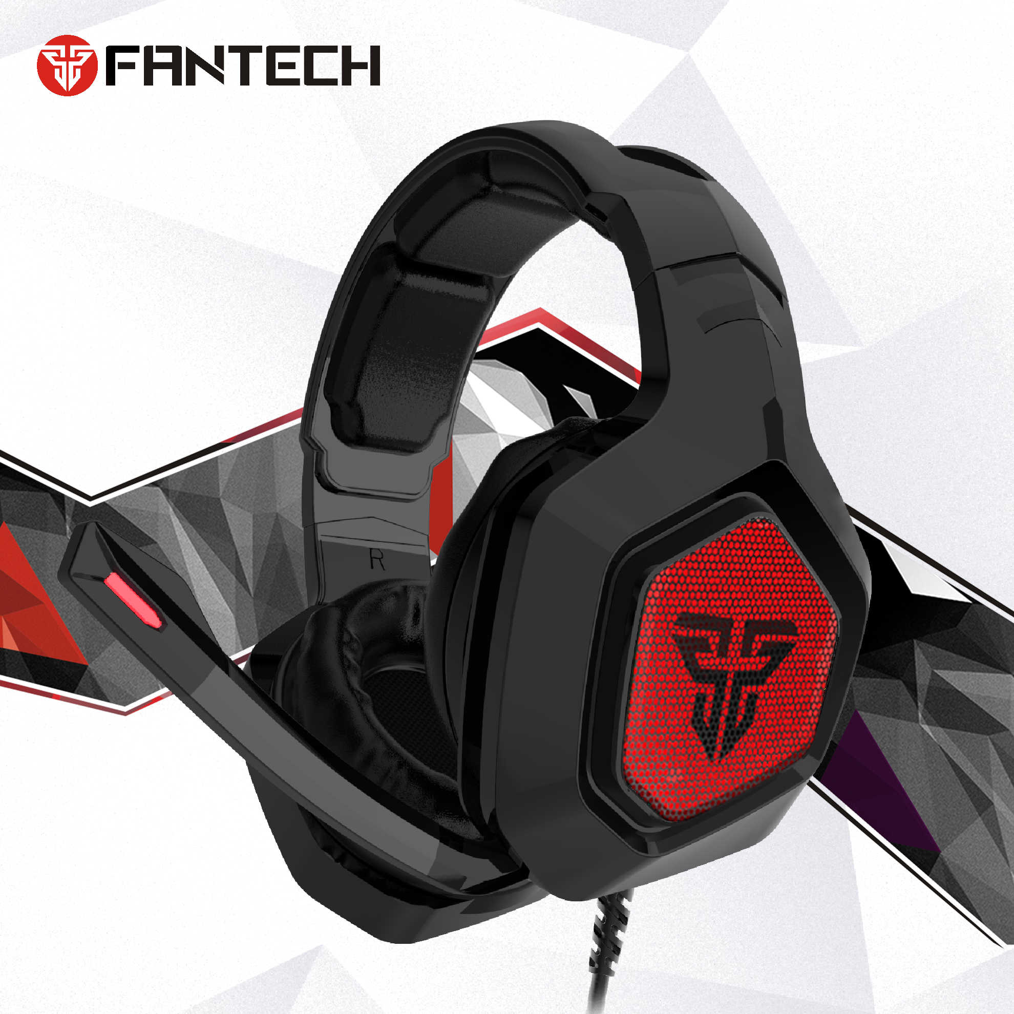 computadoras y laptops - Audifono con microfono FANTECH MH83 ,Auriculares para Juegos Ajustables  2