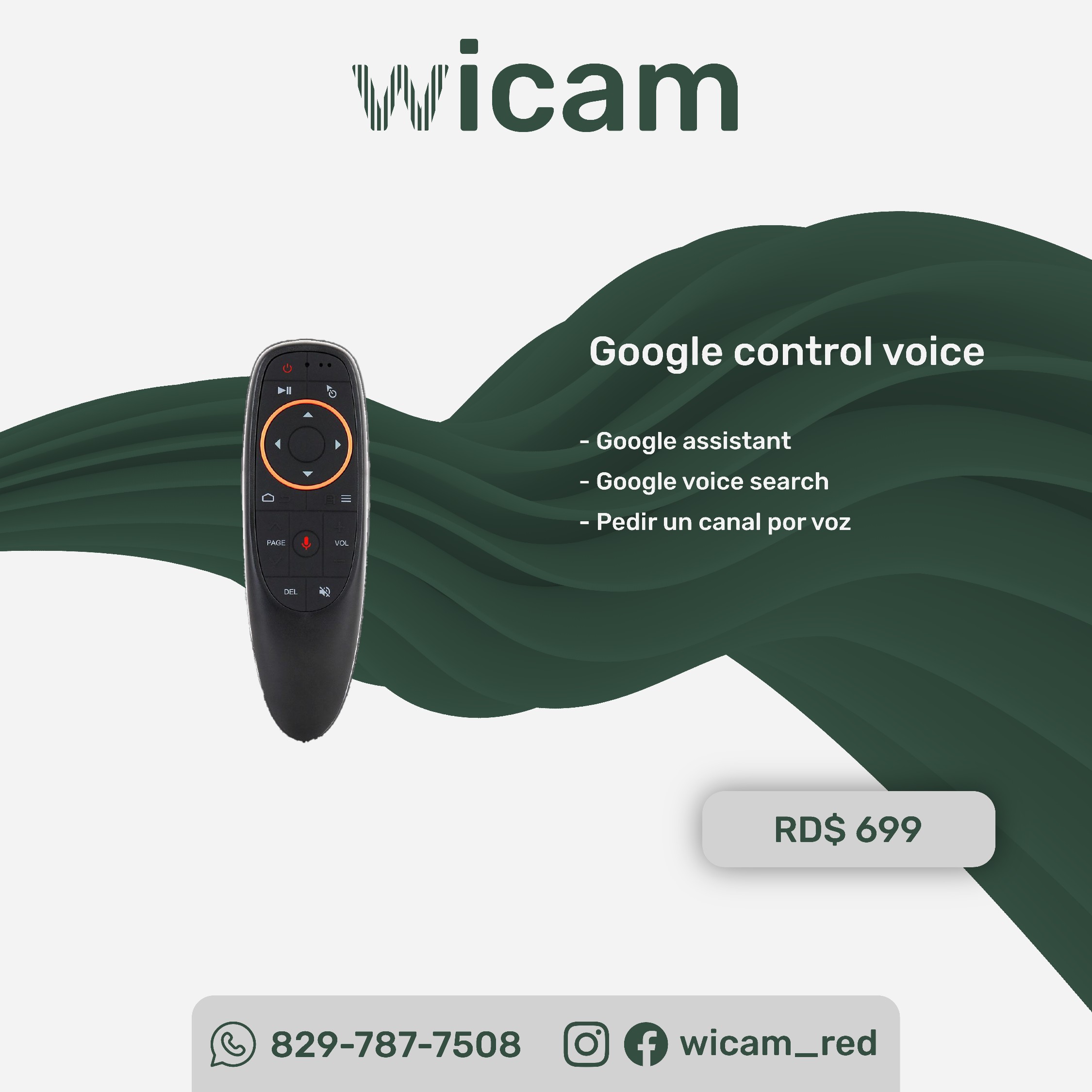 otros electronicos - Google control voice