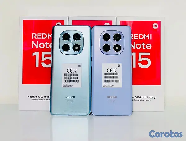 celulares y tabletas - Xiaomi Redmi Note 15 8/256GB