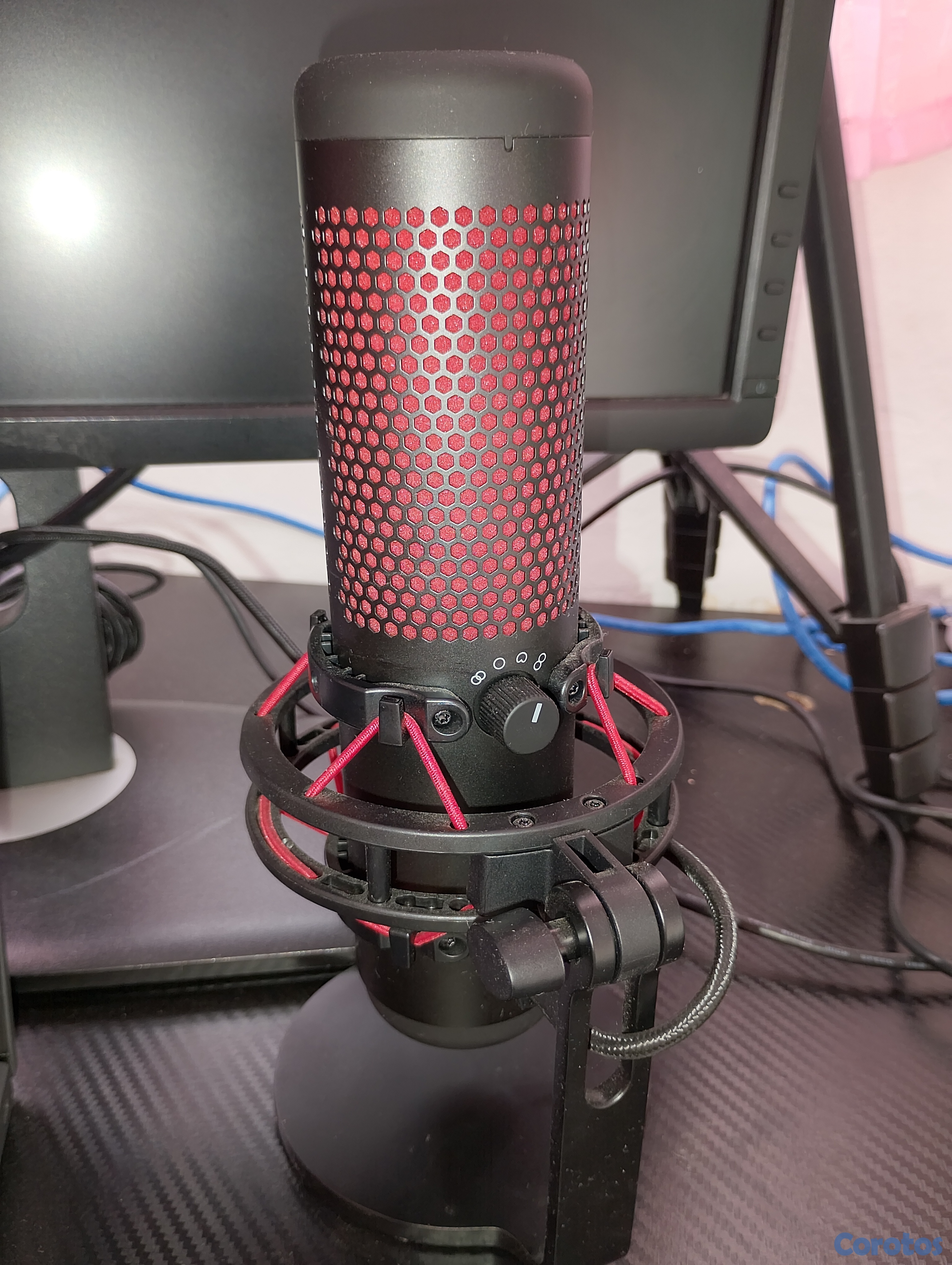 consolas y videojuegos - Microfono HyperX QuadCast 2