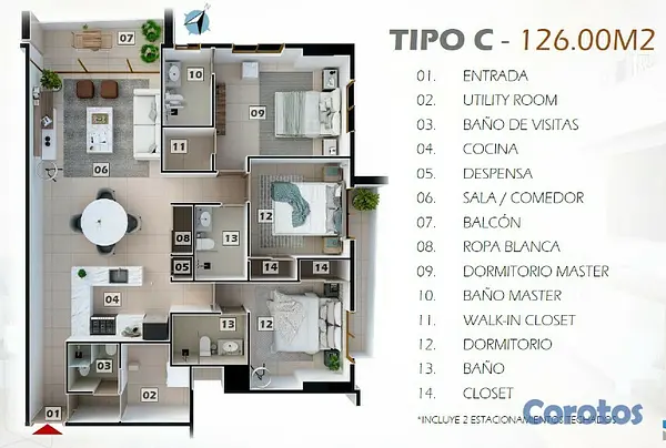 apartamentos - Apartamentos 3Hab Listos Final 2026, Evaristo  9