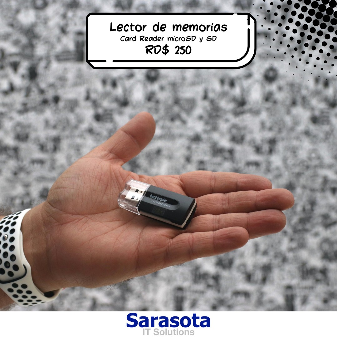 accesorios para electronica - Lector de Tarjetas SD y microSD 0