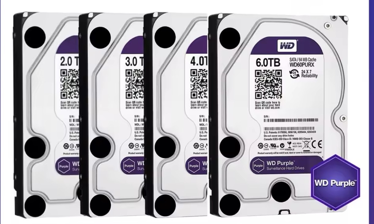 otros electronicos - Disco Sata HDD 2,3,4,8,10,14TB pupura  1