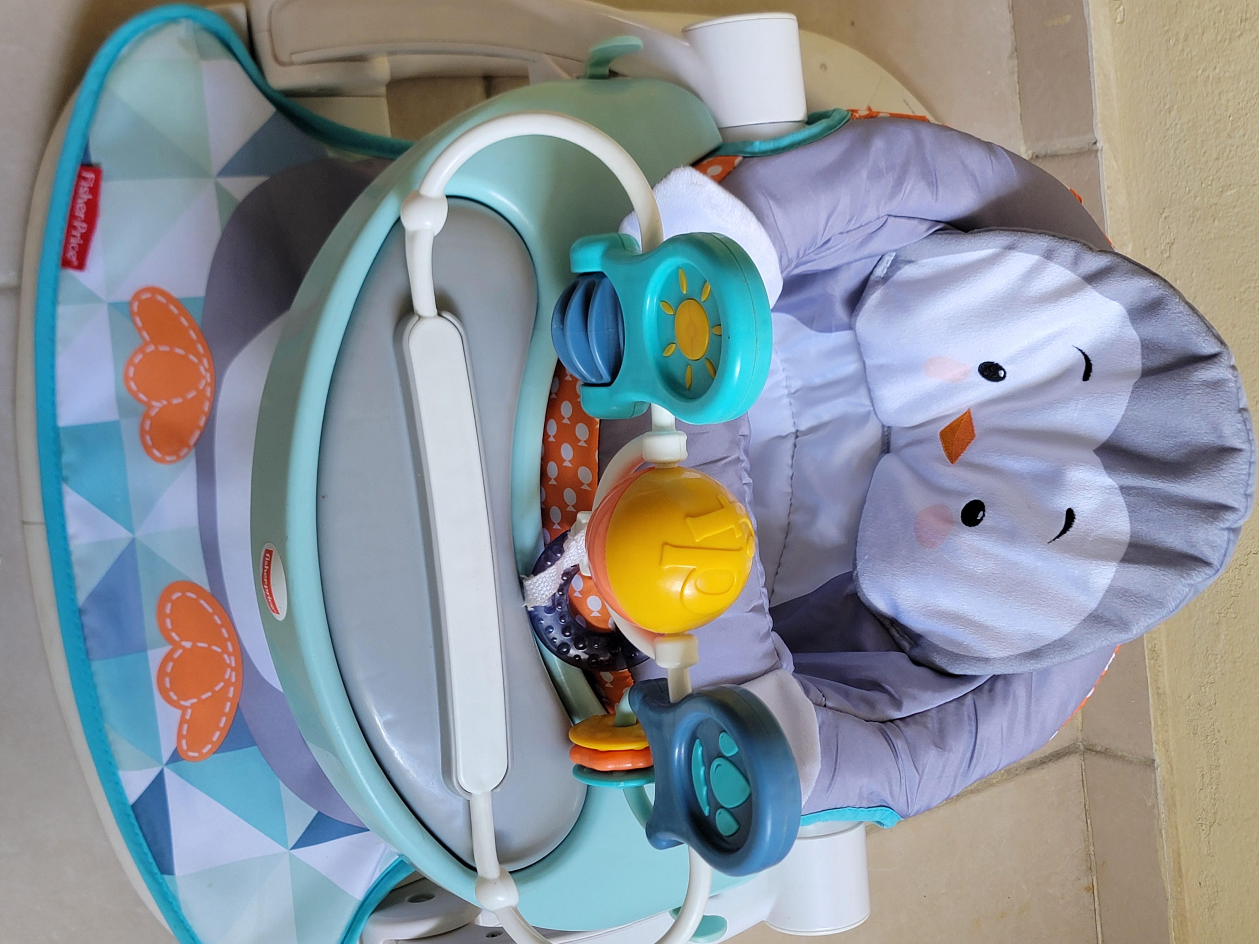 coches y sillas - Silla fisher price de bebe (sirve para comer)