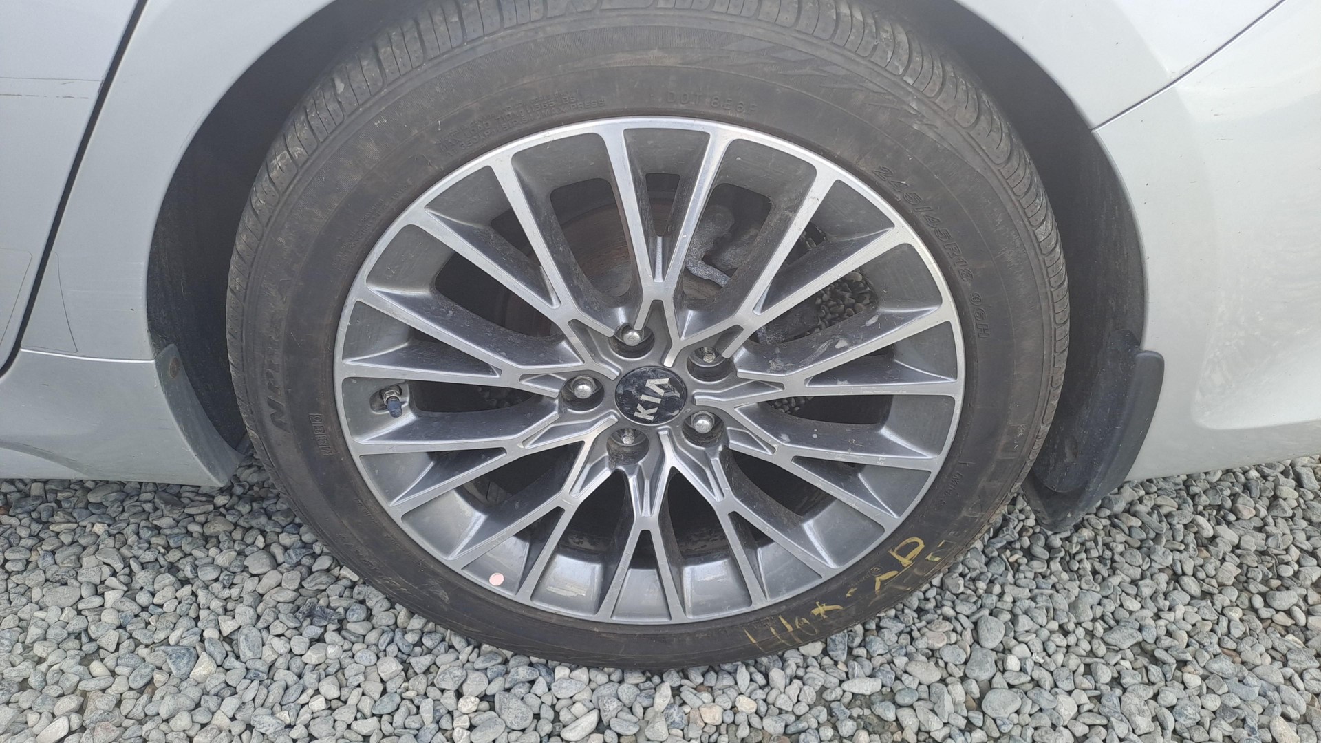 carros - KIA K5 2017 GRIS DESDE: RD$ 685,000.00-Automático 2