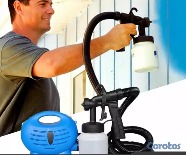 herramientas, jardines y exterior - Pistola de Pintura Paint Zoom 110V Alta Precisión 2