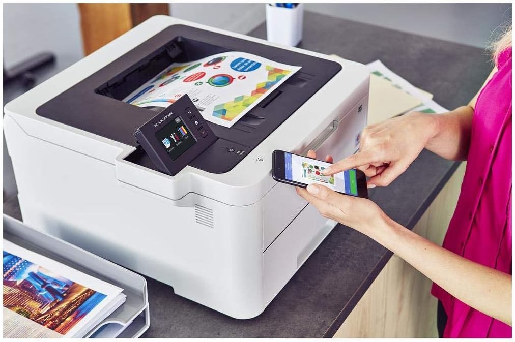 impresoras y scanners - HL-L3270CDW Impresora láser LED color de alta velocidad con red cableada, WiFi 5