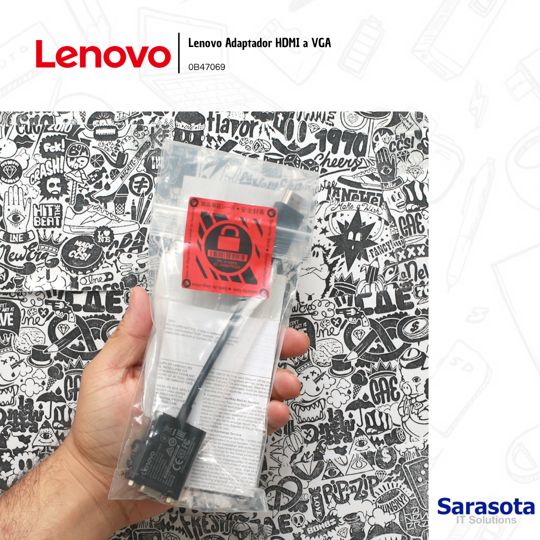 accesorios para electronica - Lenovo Adaptador HDMI a VGA 0B47069  1