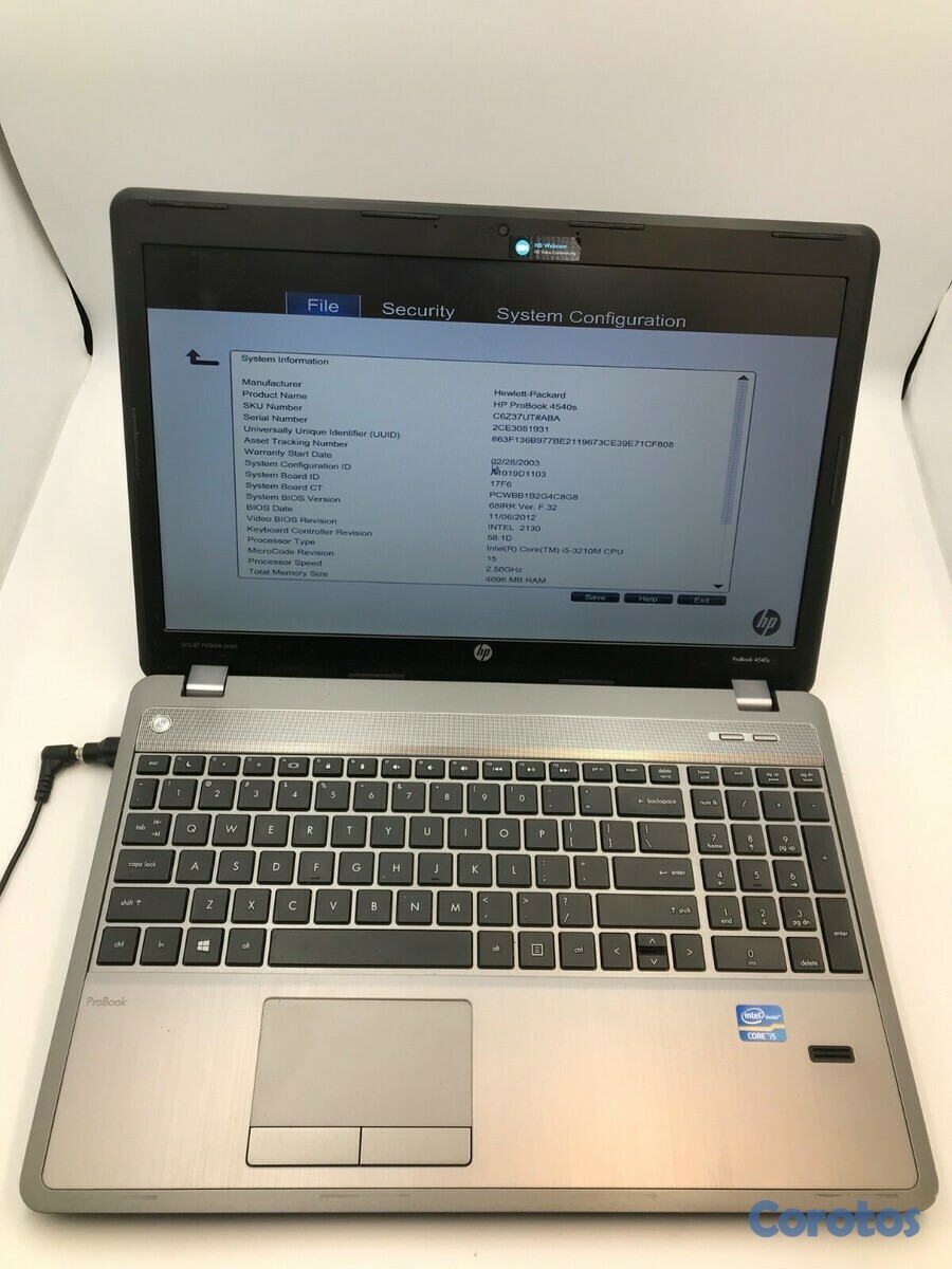 computadoras y laptops - laptop hp corei5 8g de ram ssd de 120g solido 2