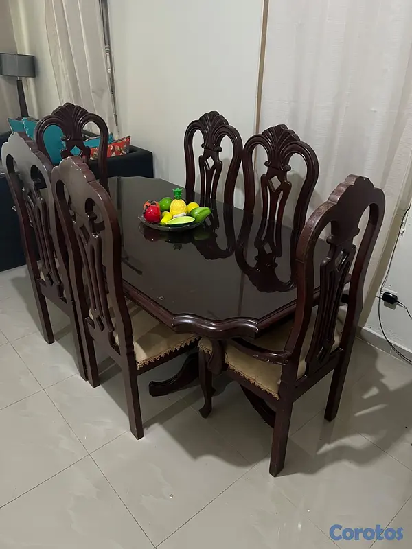 muebles y colchones - Comedor en caoba  5