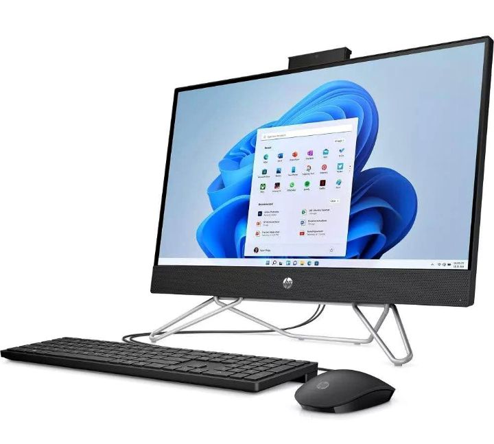 computadoras y laptops - Computadora Todo en Uno (All-in-One) HP 22”, Full HD, 16GB RAM, SSD 128GB, Nueva 0
