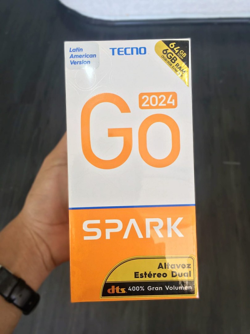 celulares y tabletas - Tecno Spark Go 2024 -Nuevo!