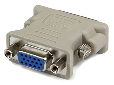 accesorios para electronica - Adaptador DVI a VGA hembra  3