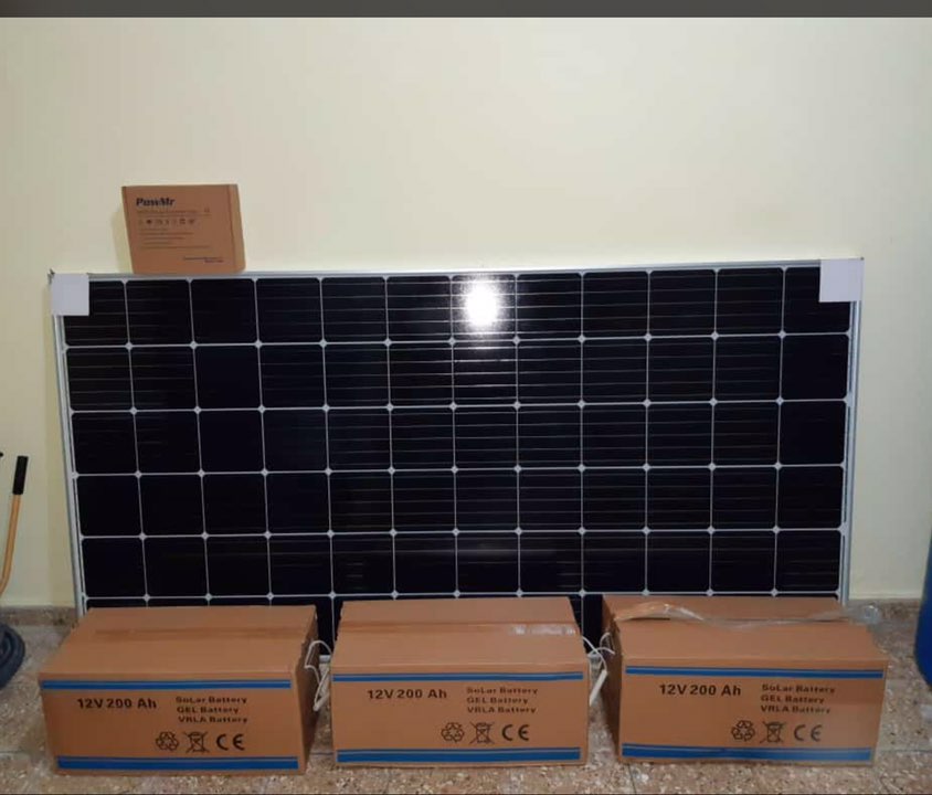 plantas e inversores - Paneles solares de 400 watts monocristalinos 