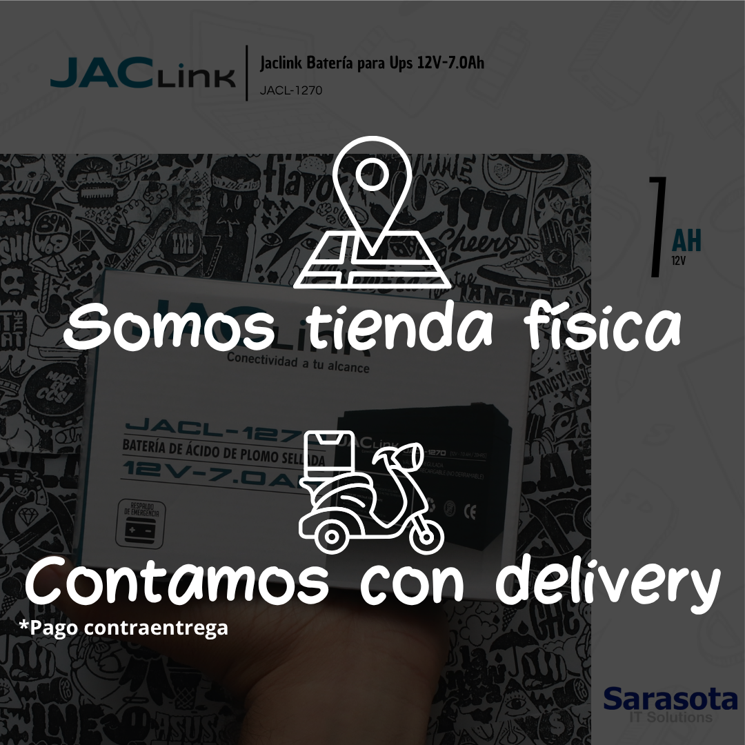 accesorios para electronica - Jaclink Batería para Ups 12V-7.0Ah 3