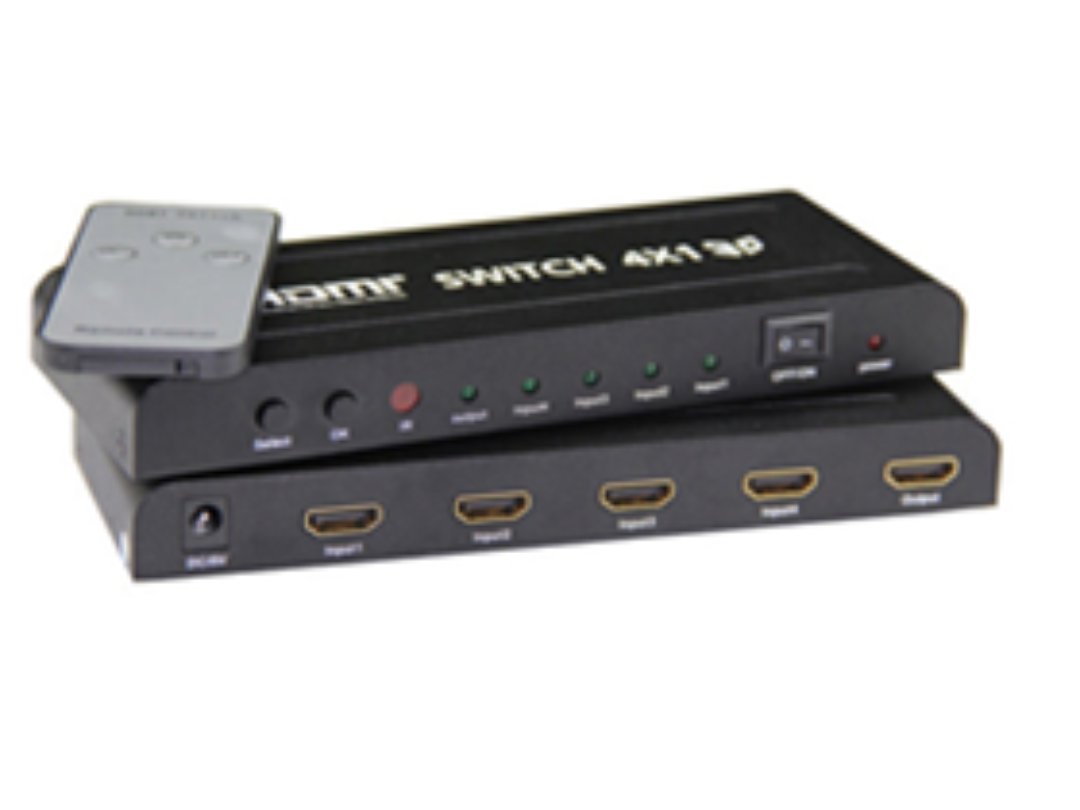 accesorios para electronica - SPLITTER HDMI 1X4 AGILER, SUPORTA TODOS FORMATOS HD INCLUYENDO 720P, 1080I, 1080
