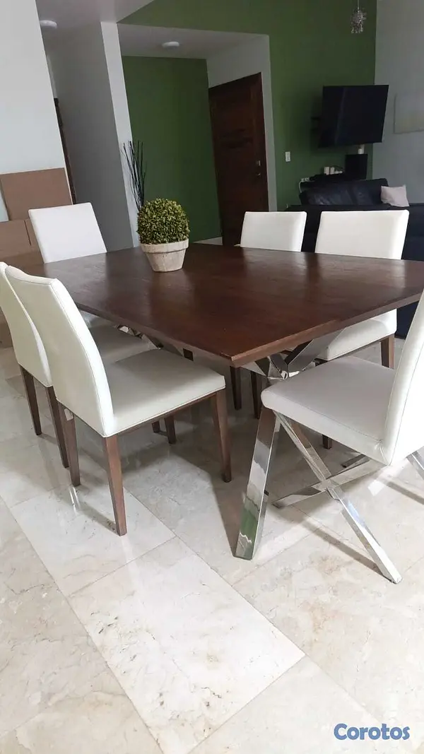muebles y colchones - Juego comedor de 6 puestos 1