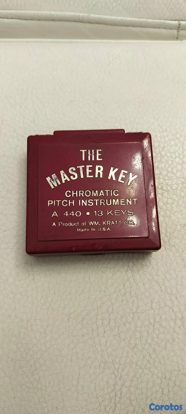 instrumentos musicales - Instrumento de tono cromado.The Master Key 13 teclas A440WM Kratt Co. 3