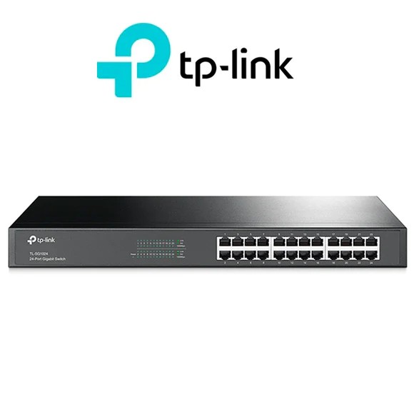 impresoras y scanners - SWITCH ,TL-SG102424 PUERTOS TP-LINK , NO ADMINISTRABLE/RACK, 24 PUERTOS GIGABIT  1
