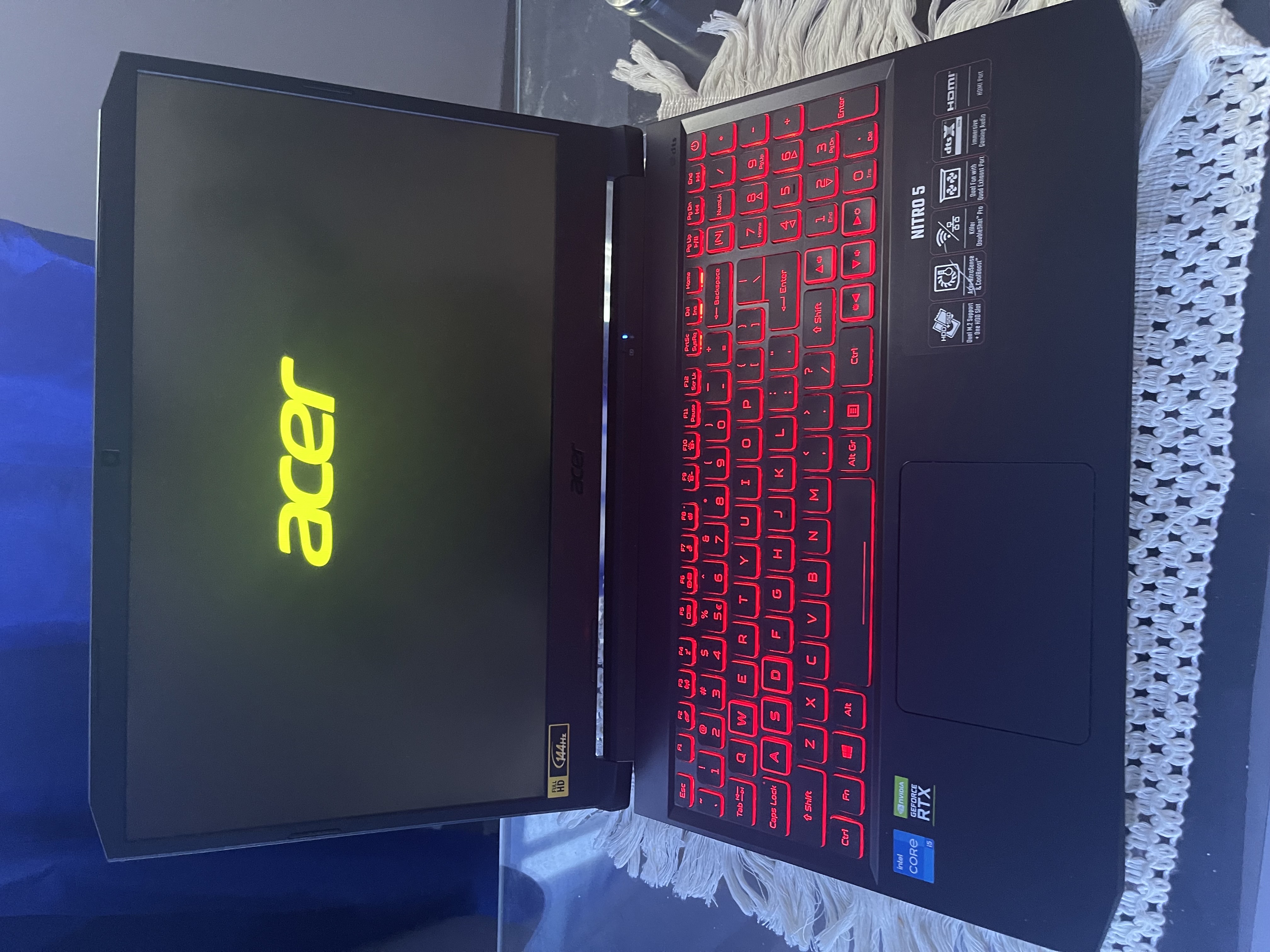computadoras y laptops - acer nitro Gaming Tarjeta gráfica RTX 3050 Ti 16Ram i5 512 Disco Duro Window 11  3