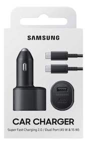 camaras y audio - CARGADOR SAMSUNG PARA VEHICULO 45W/15W 0