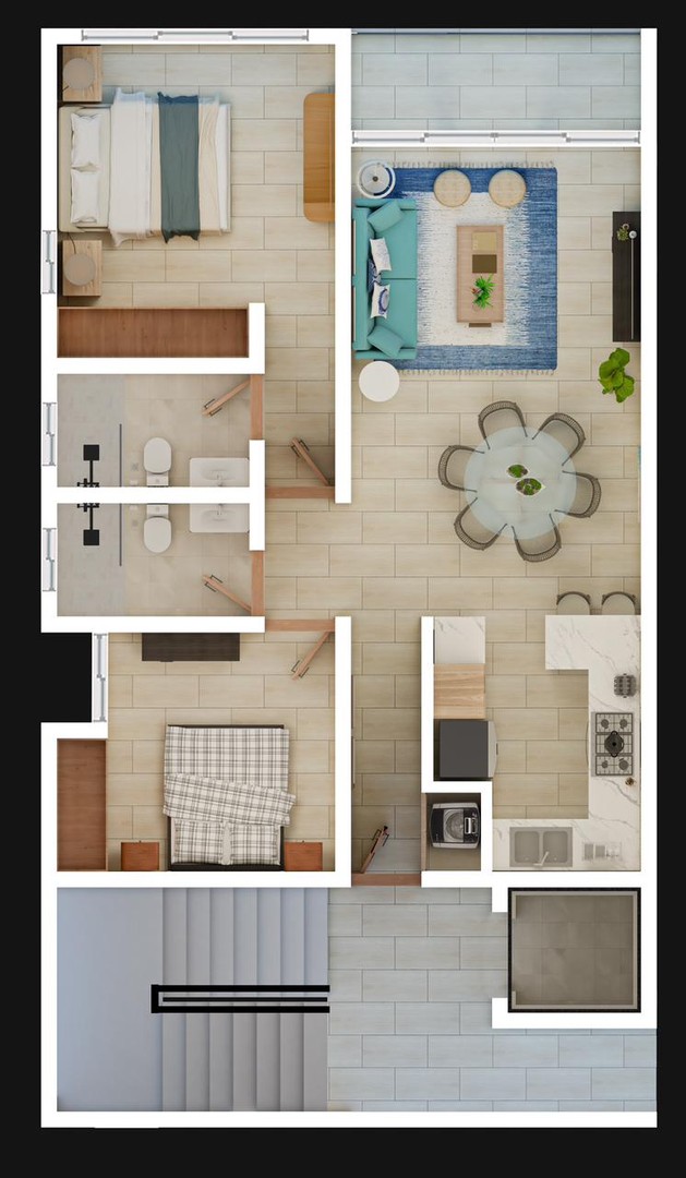 apartamentos - Complejo de Apartamentos en Sosua  3