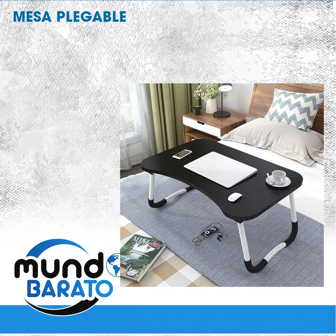decoración y accesorios - Mesa plegable, ordenador portátil, soporte laptop, bandeja de cama, desayunador