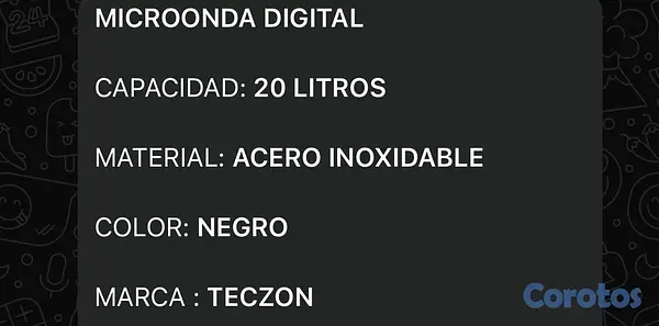 electrodomesticos - MICROONDA DIGITAL  2