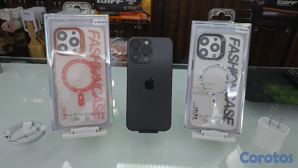 celulares y tabletas - iPhone 14 Pro Max 256GB Negro desbloqueados Clean 2