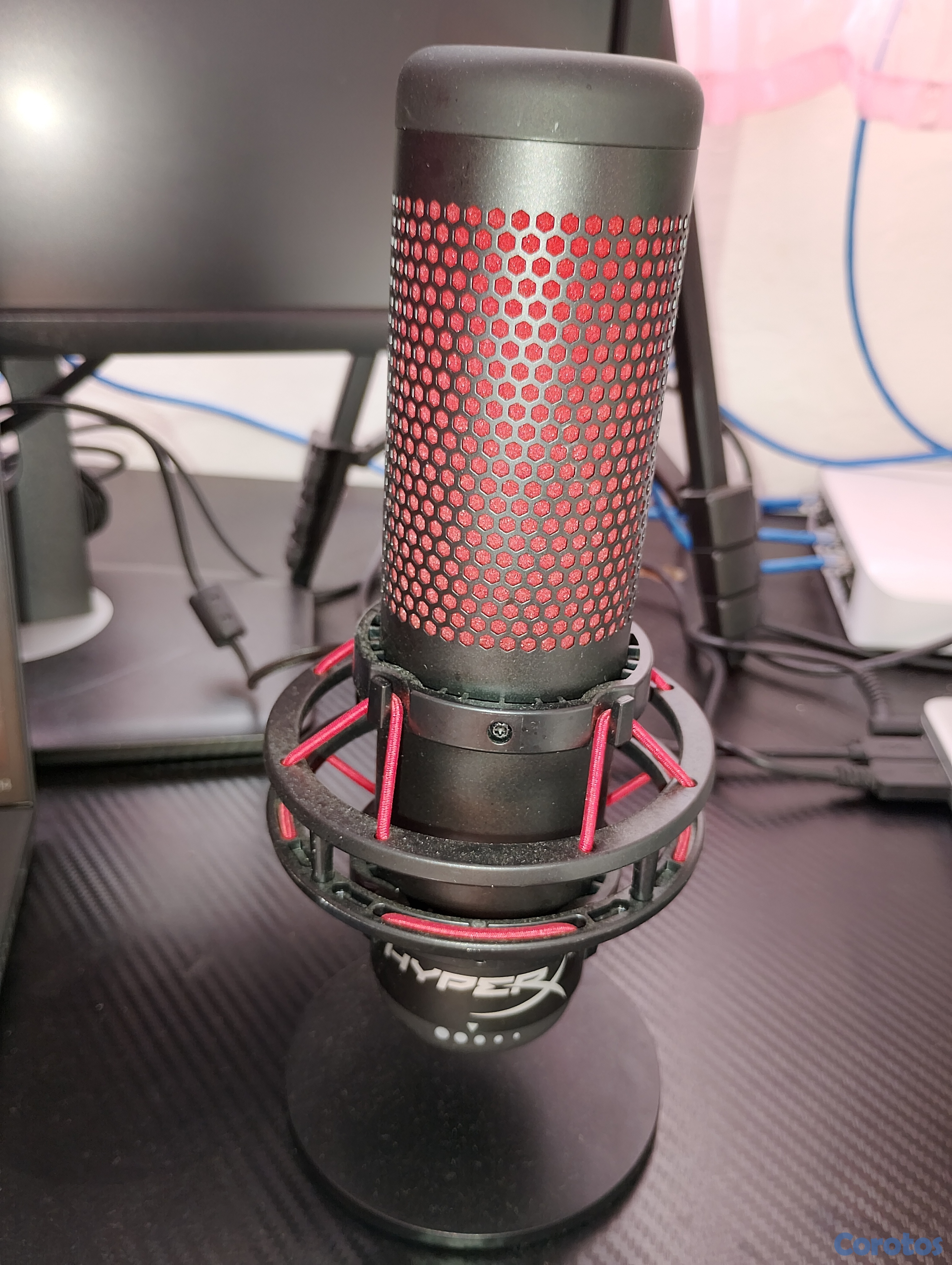 consolas y videojuegos - Microfono HyperX QuadCast 3