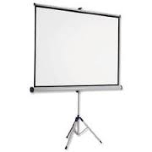 computadoras y laptops - PANTALLA MYO 100 PULGDAS - 4:3, PARA PROYECTOR CON TRIPODE, BLANCA 0