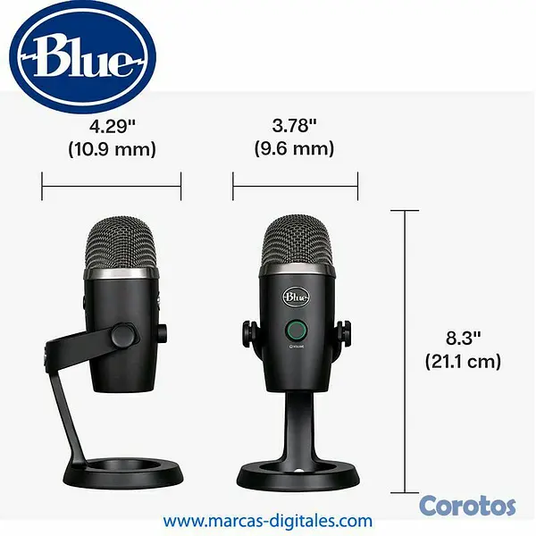 otros electronicos - Micrófono blue 2