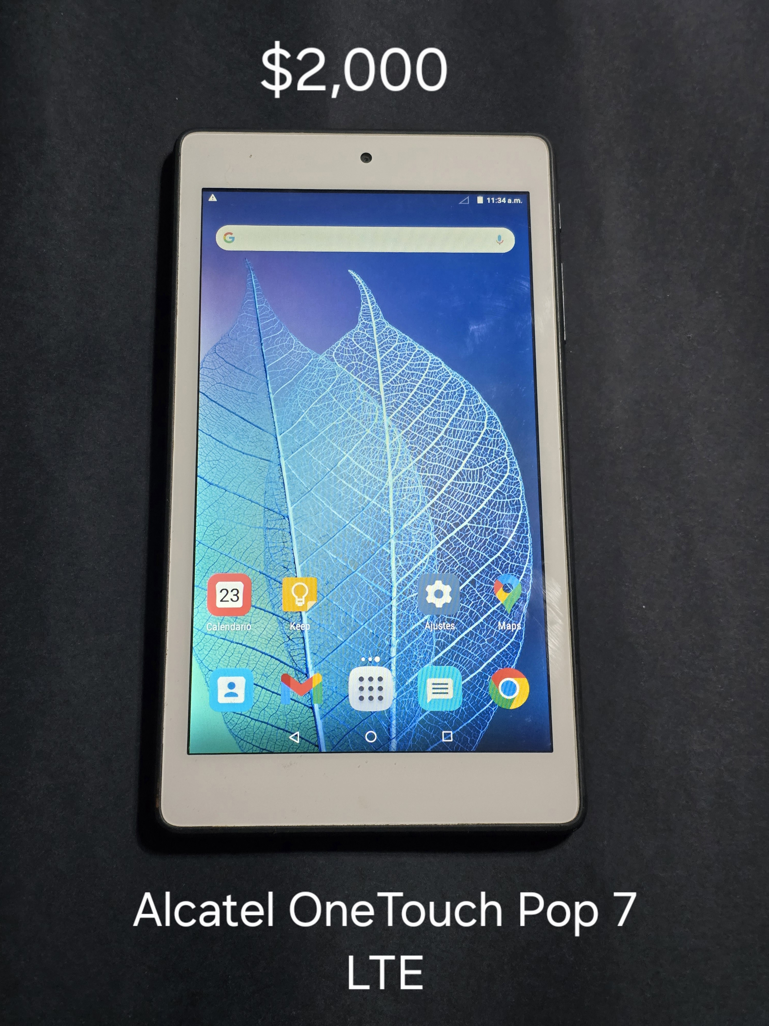 celulares y tabletas - Tablet alcatel one touch pop 7 lte