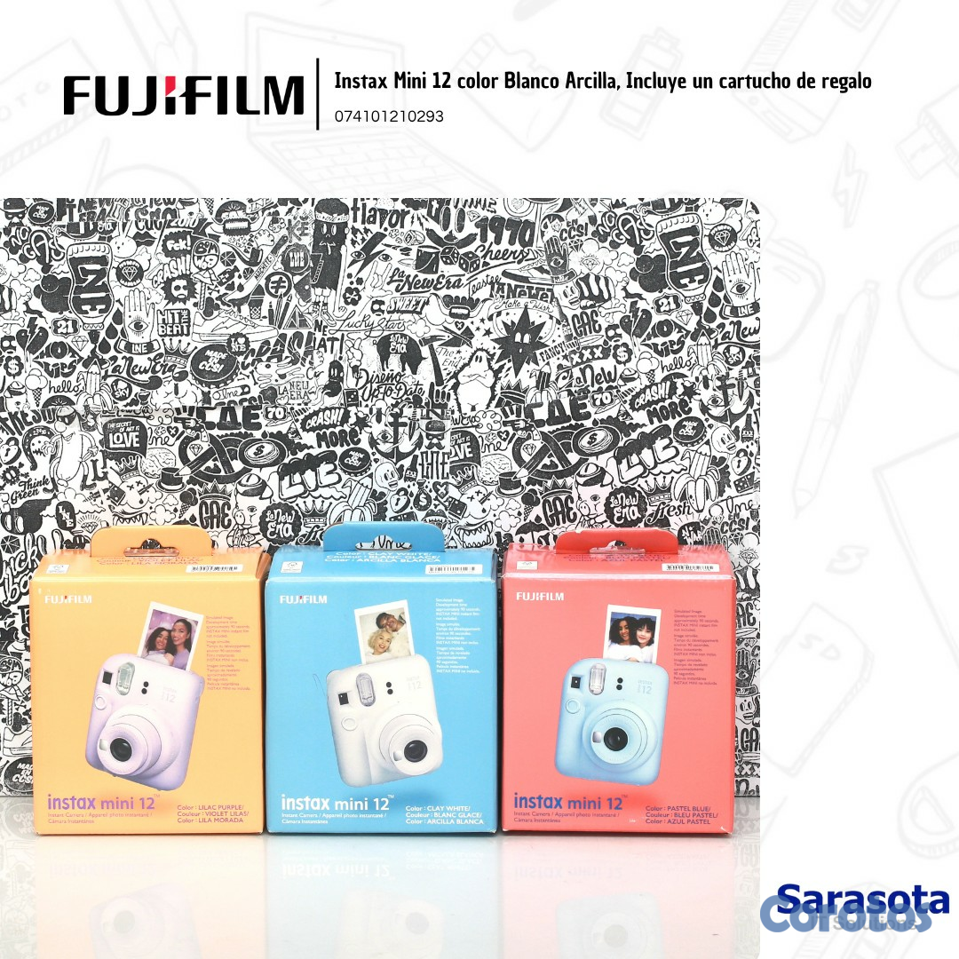 camaras y audio - Fujifilm Instax mini + Cartucho de regalo 1