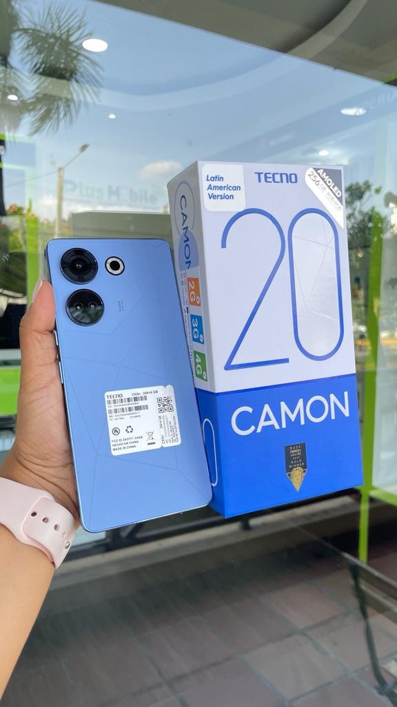 celulares y tabletas - TECNO CAMON 20 - 256GB 
