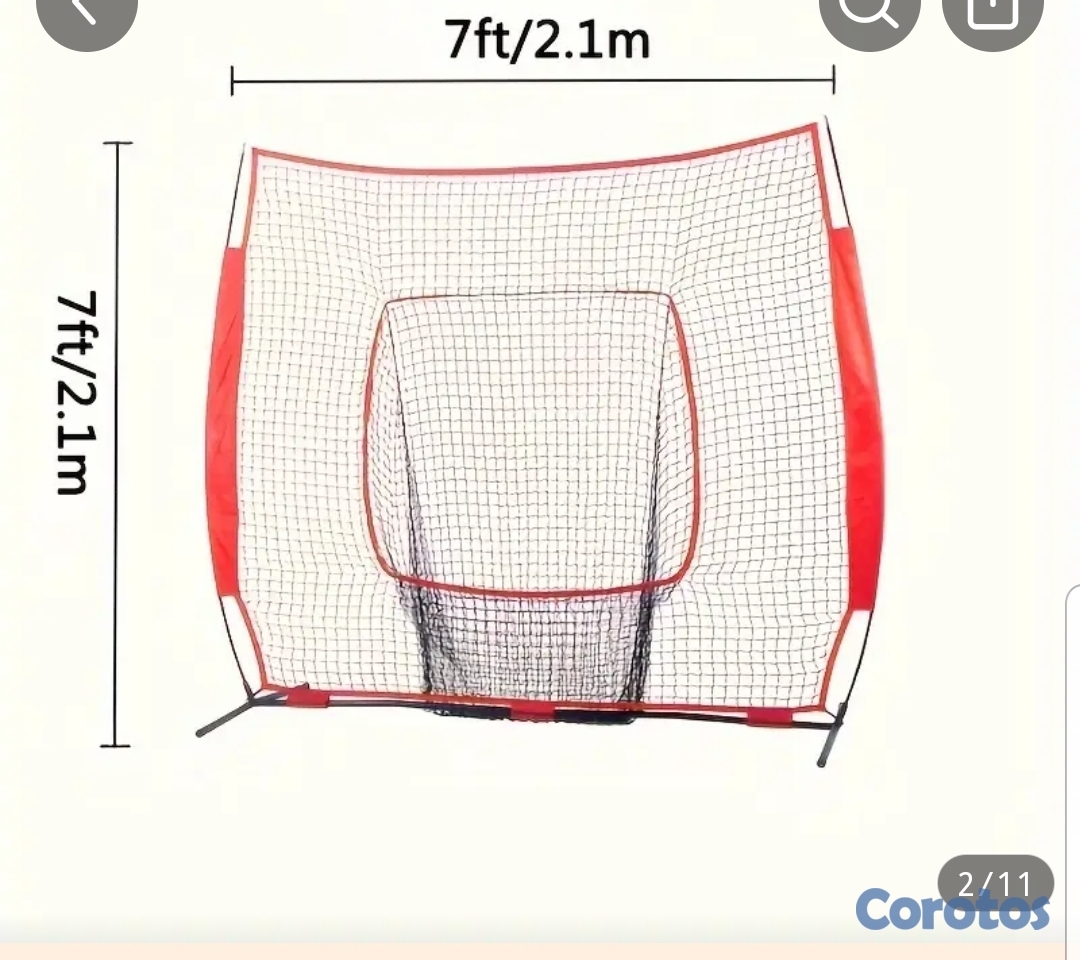 Artículos Deportivos - Malla de bateo más trípode  2