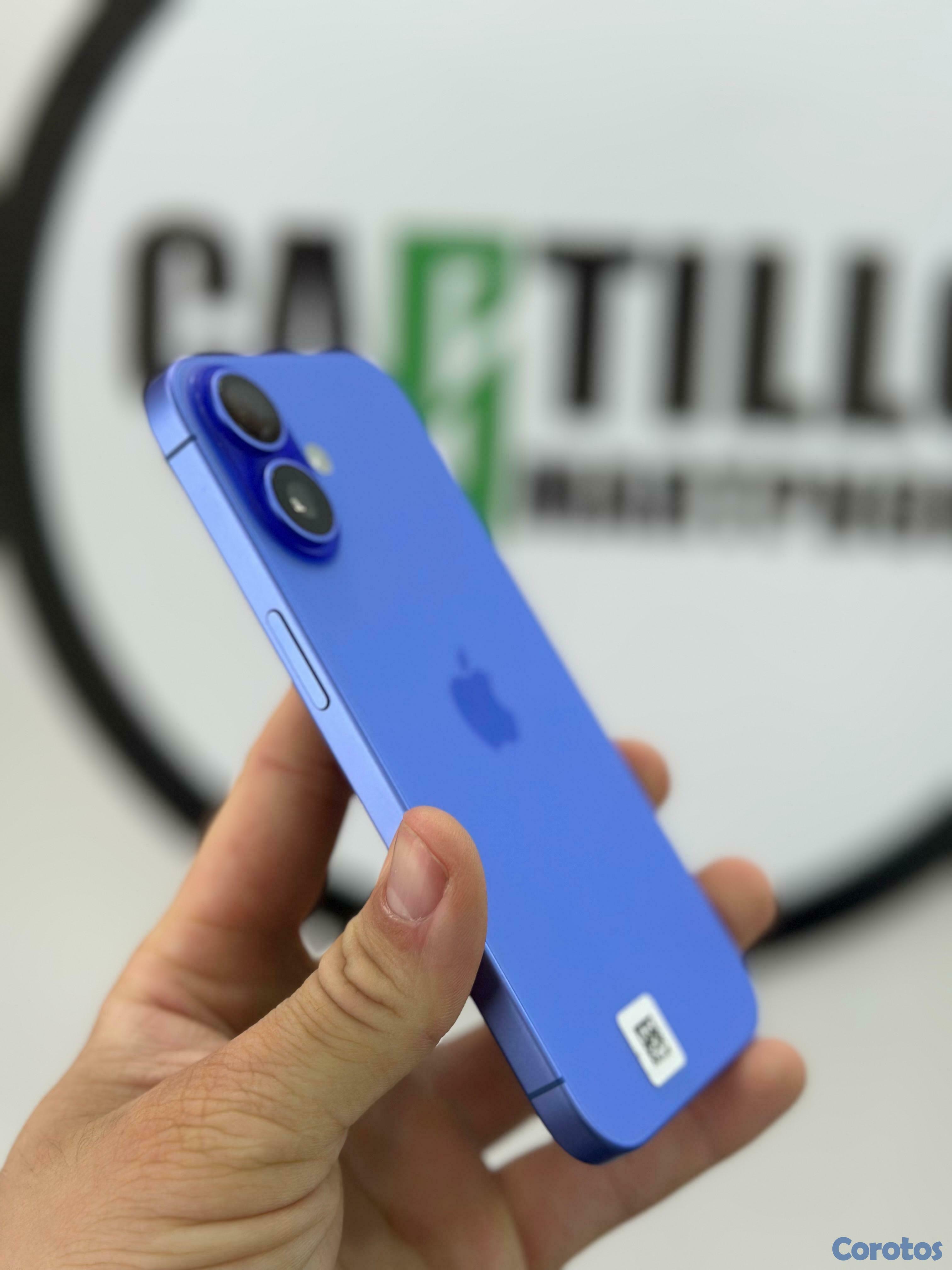 celulares y tabletas - iPhone 16 NORMAL AZUL 256GB Factory Unlocked 3