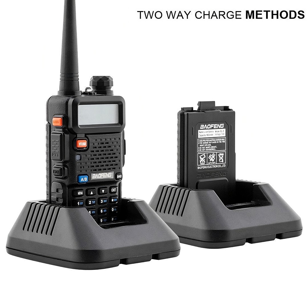 otros electronicos - Radios De Comunicacion Radio Baofeng Vhf Y Uhf walkie talkie 7