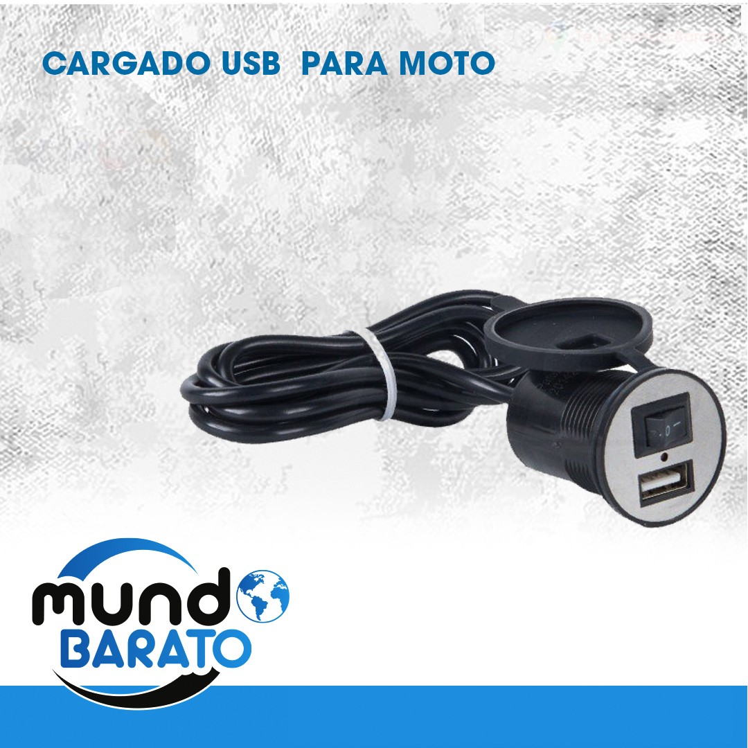 accesorios para electronica - Cargador USB de celular para motos, Motor, motoconcho, uber. telefono