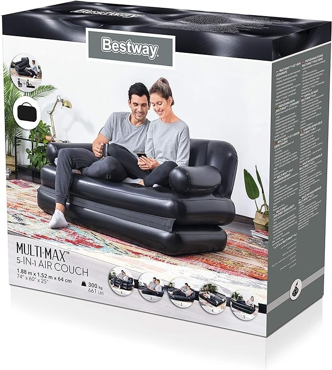 muebles y colchones - SOFA CAMA INFLABLE 5 EN 1 BESTWAY 75054 5