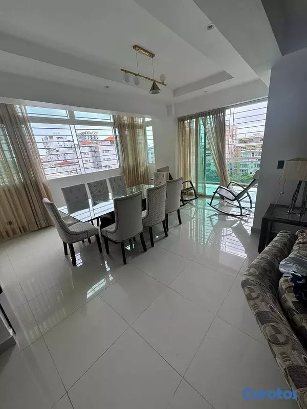 apartamentos - Mirador Norte hermoso apartamento amueblado 150mts 2