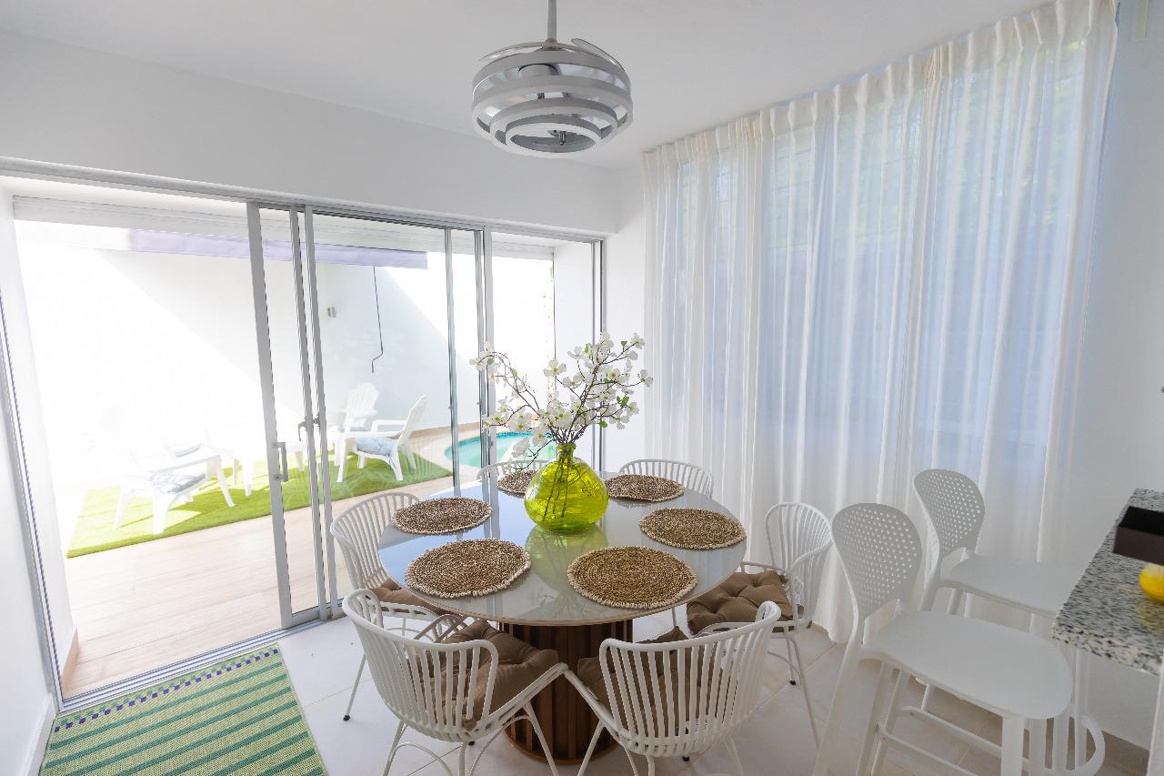 casas vacacionales y villas - 🔵 Villa 2 niveles Amueblada En Punta Cana  2