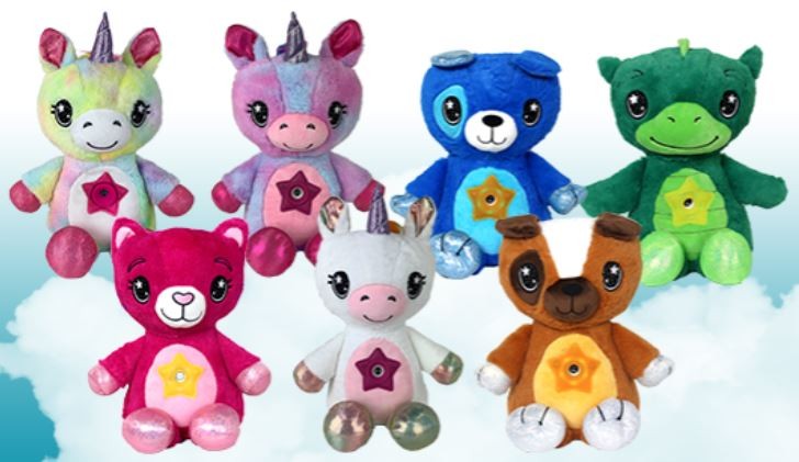 juguetes - Peluches Star Belly Dream Lites Luz Nocturna Varios Modelos Reflector  6