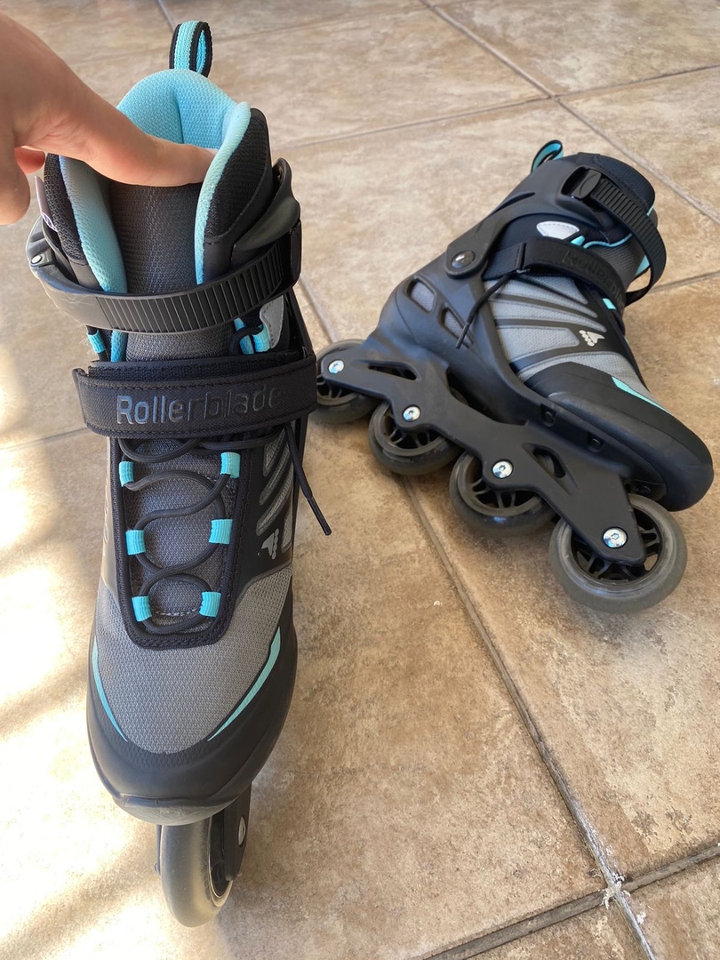 Artículos Deportivos - Vendo como nuevos Patines Rollerblade Zetrablade size 9 7
