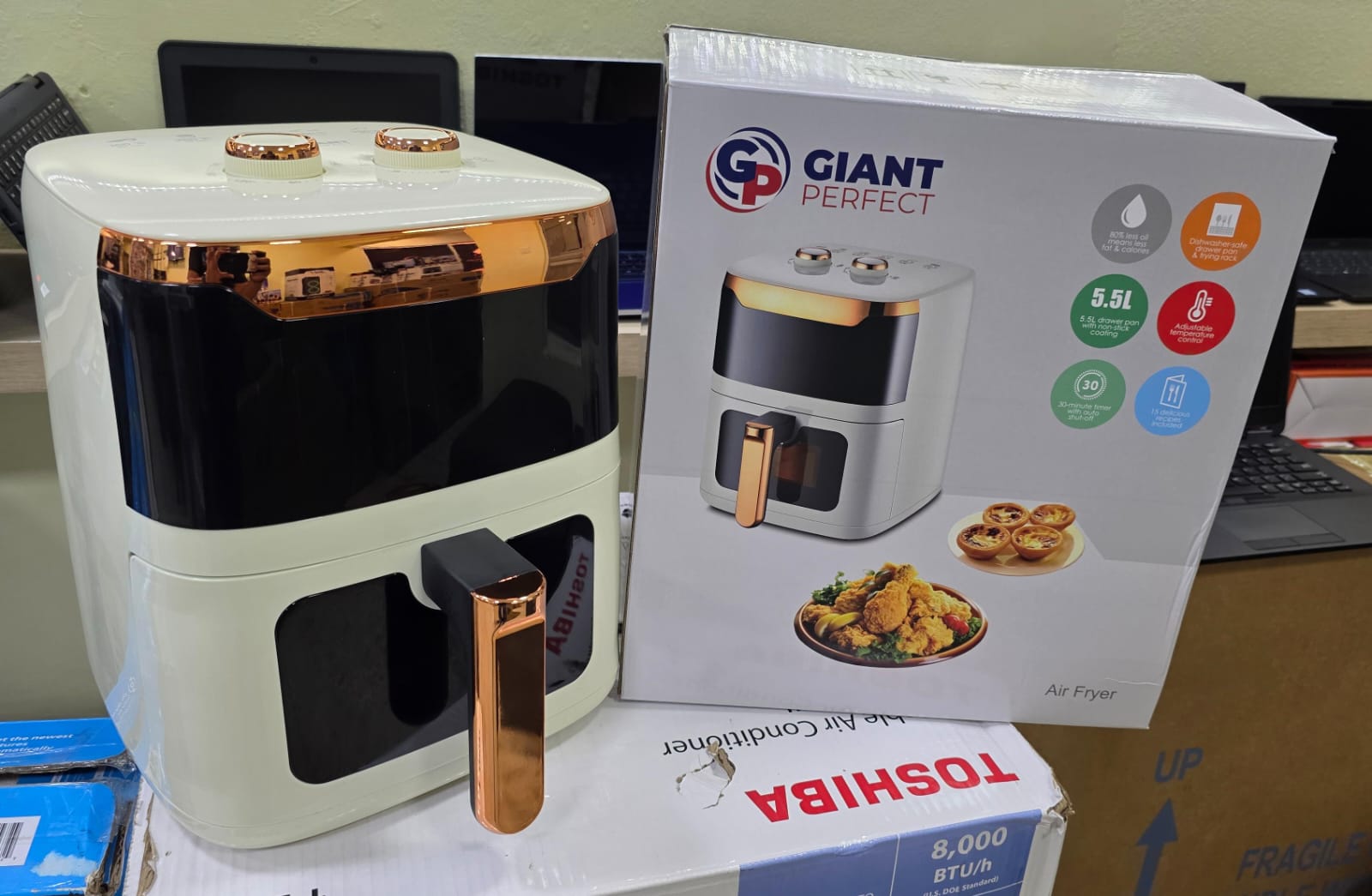 electrodomesticos - FREIDORA DE AIRE GIANT PERFECT NUEVA DE CAJA