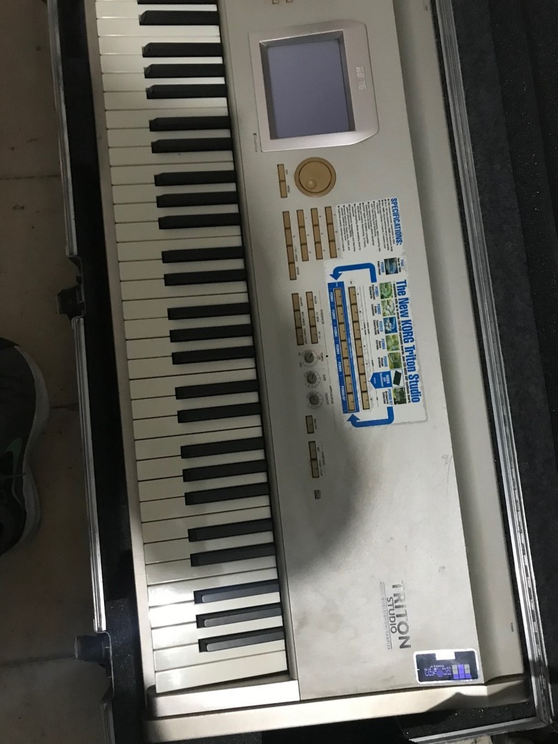 instrumentos musicales - Teclado Keyboard Piano Korg Triton Pro Studio 88 3