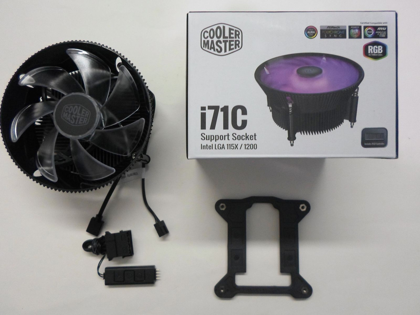 otros electronicos - Fan Cooler Master i71C RGB for Socket 1156/1155/1151/1150/1200 4