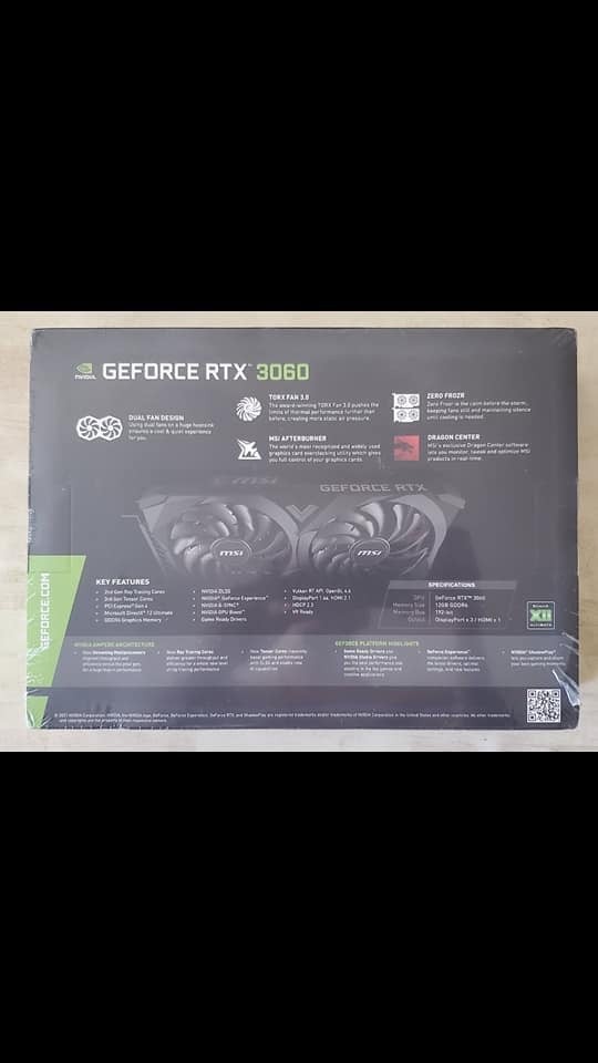 computadoras y laptops - NVIDIA GeForce RTX 3060I receive money by fedex