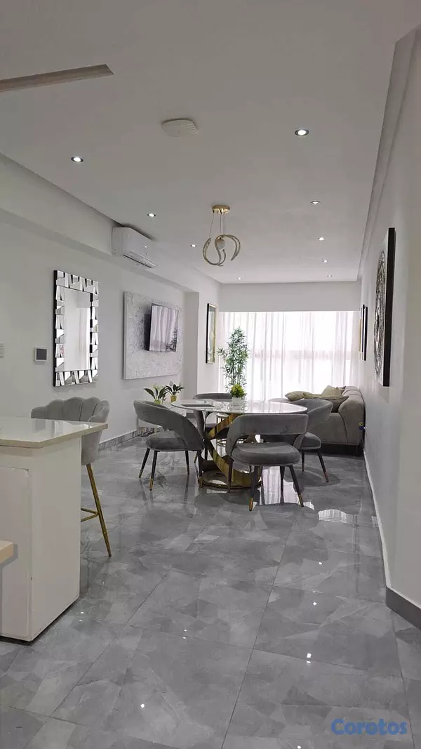 apartamentos - En Sector Urbanización Real Torre Moderna excelentes amenidades, amueblado 2